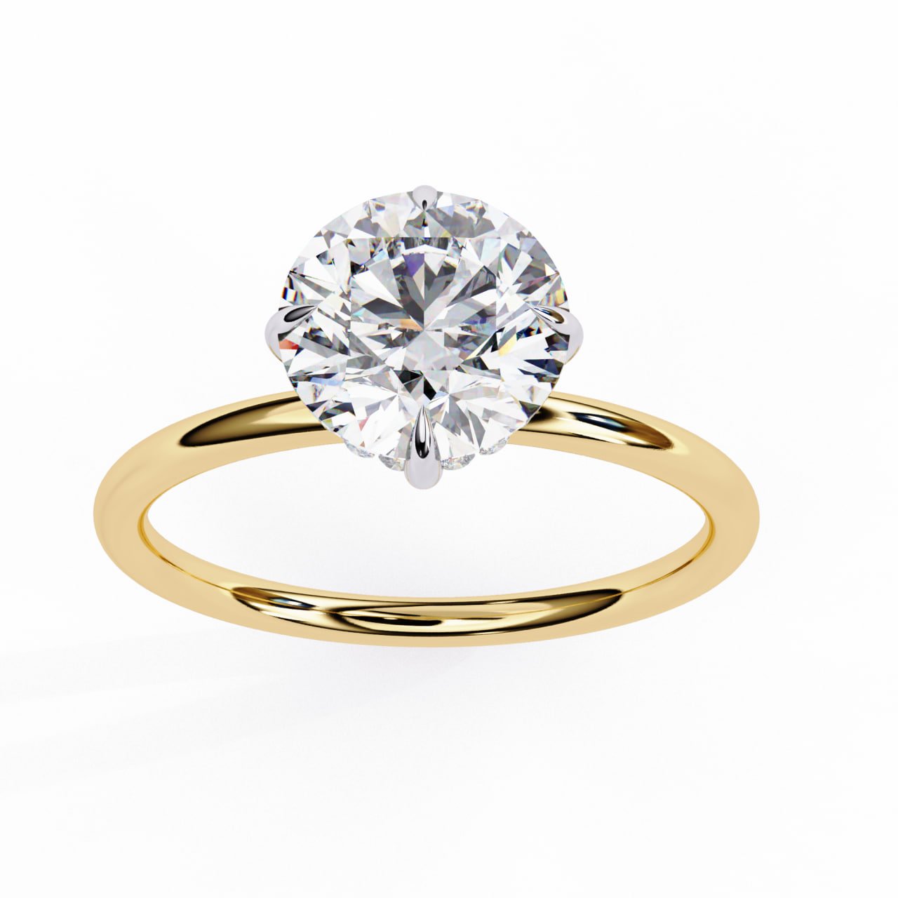 Solitaire Engagement Ring 085