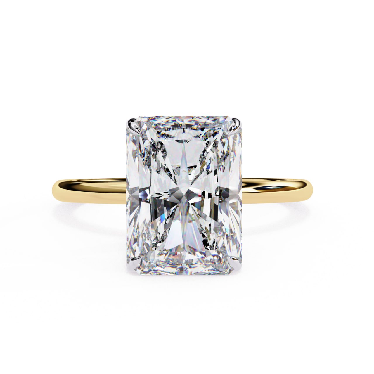 Royal Radiant Diamond Solitaire ( Taylor swift Inspire)